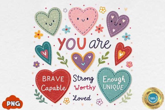 Download Valentine Candy Heart PNG,You Are Enough - Premium Resources