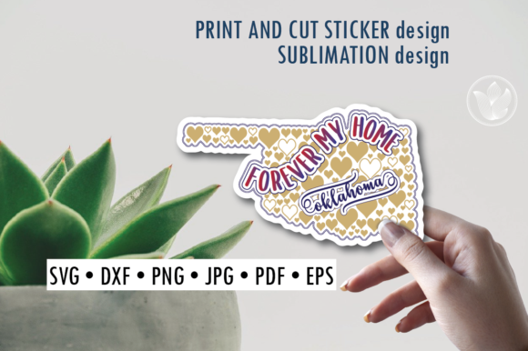 Download Oklahoma Print and Cut Svg Sticker - Premium Resources