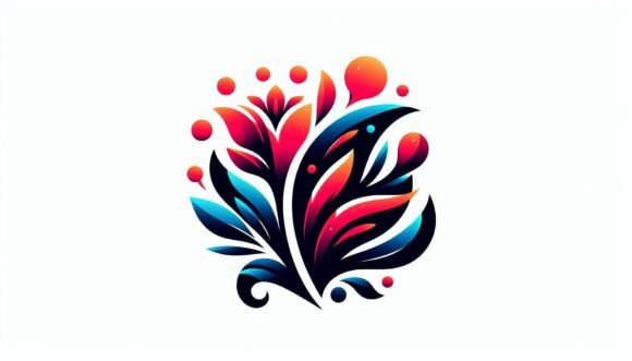Download A Vibrant Silhouette Floral Design with - Silhouette floral design Collection