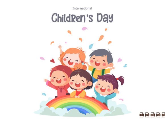 Download Happy Children Day Illustration - Premium Resources