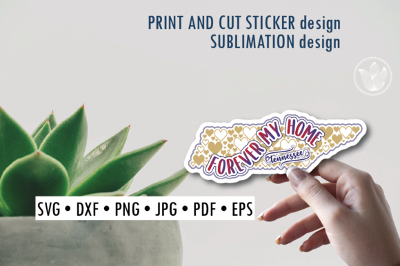 Download Tennessee Print and Cut Svg Sticker - Premium Resources