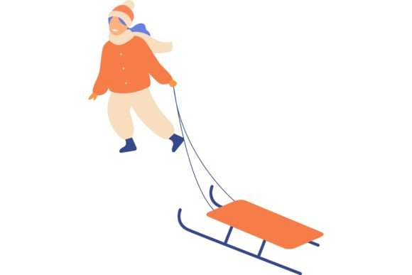 Download Happy Kids Enjoying Winter and Snow, Sli - Premium Resources