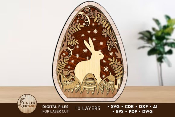 Download Easter Egg Decoration, Multilayer File - Decoration Collection